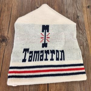 VTG Tamarron Charlie Hats 100% Wool Knit Beanie USA Made Ski Winter 80s Retro